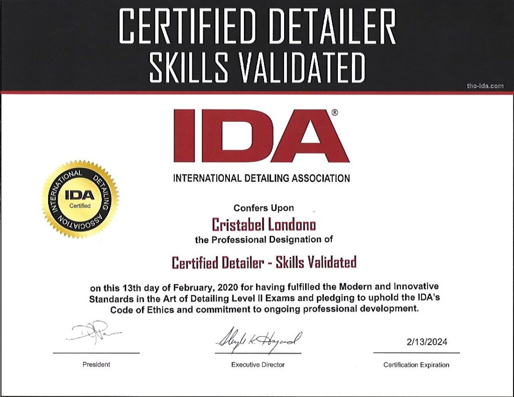cristabel ida sv cert